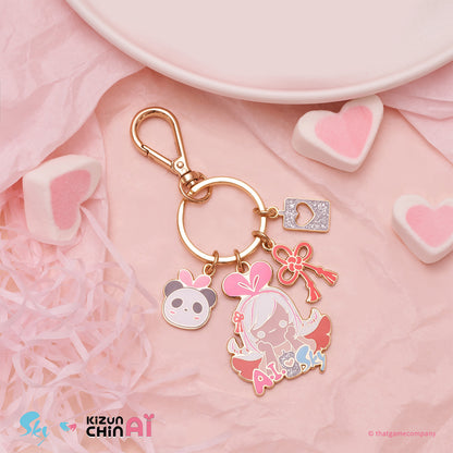 AI Love Sky Keychain