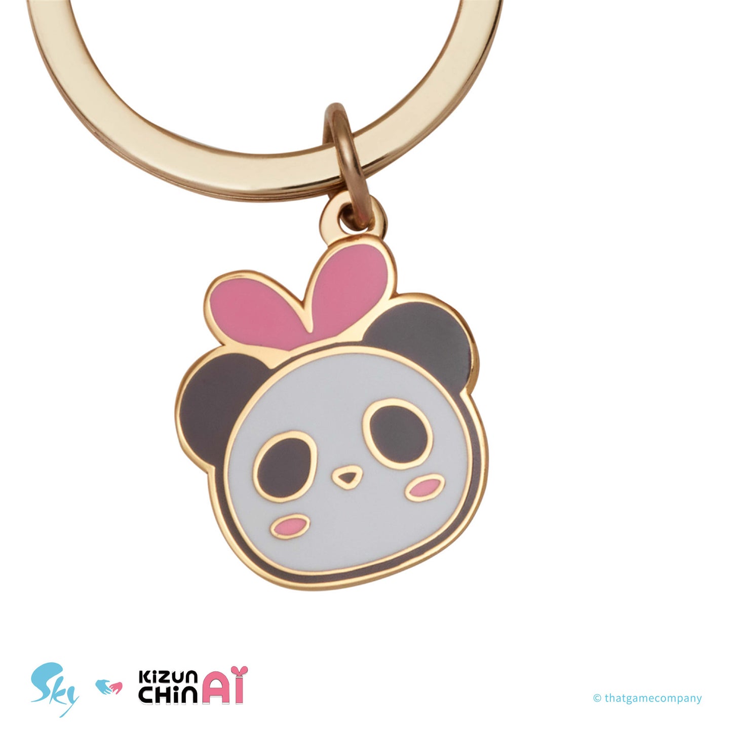 AI Love Sky Keychain