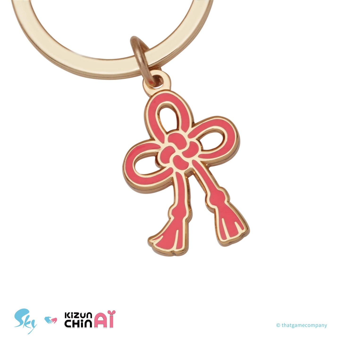 AI Love Sky Keychain