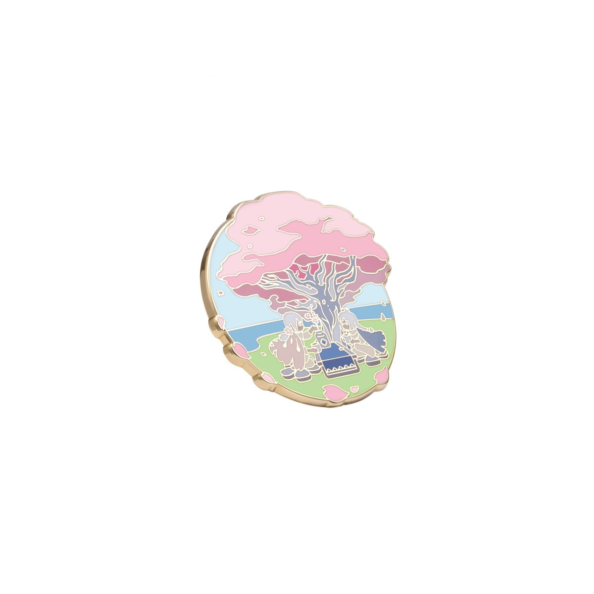 Bloom Tea Set Pin