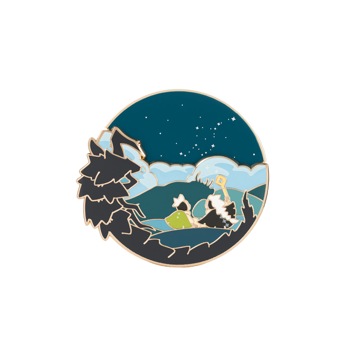 Dark Dragon Fireworks Pin