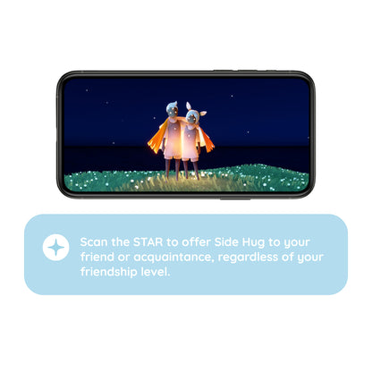 Moments Side Hug Keychain