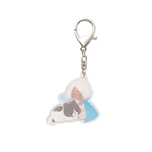 Little Oreo Acrylic Keychain