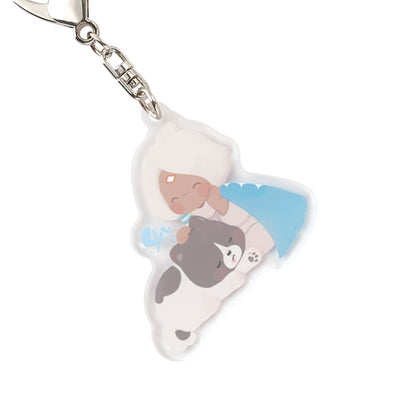 Little Oreo Acrylic Keychain