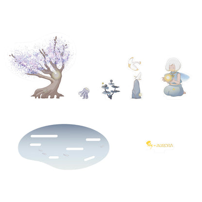 Sky x AURORA Acrylic Scene