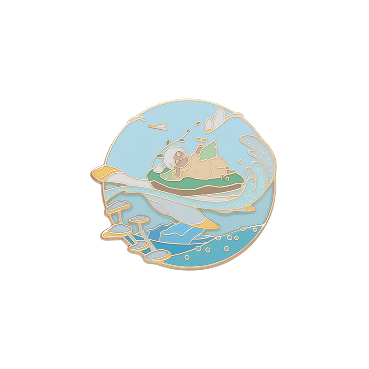 Nature Turtle Pin