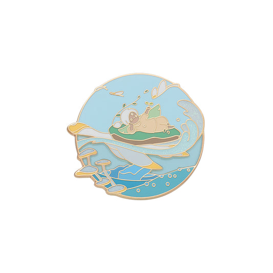 Nature Turtle Pin