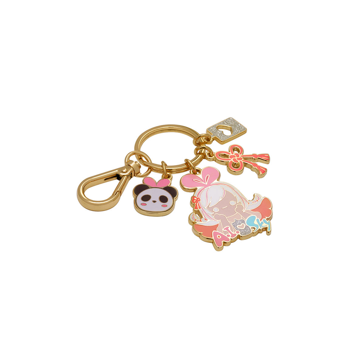 AI Love Sky Keychain (6894057488552)