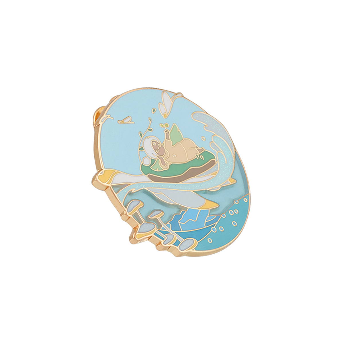 Nature Turtle Pin