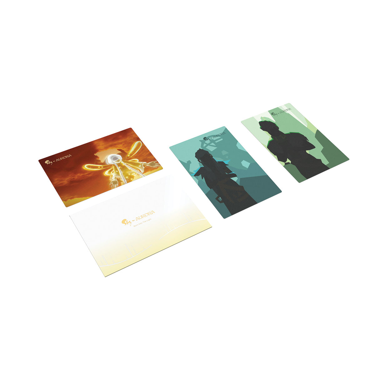 Sky x AURORA Lenticular Postcard Set