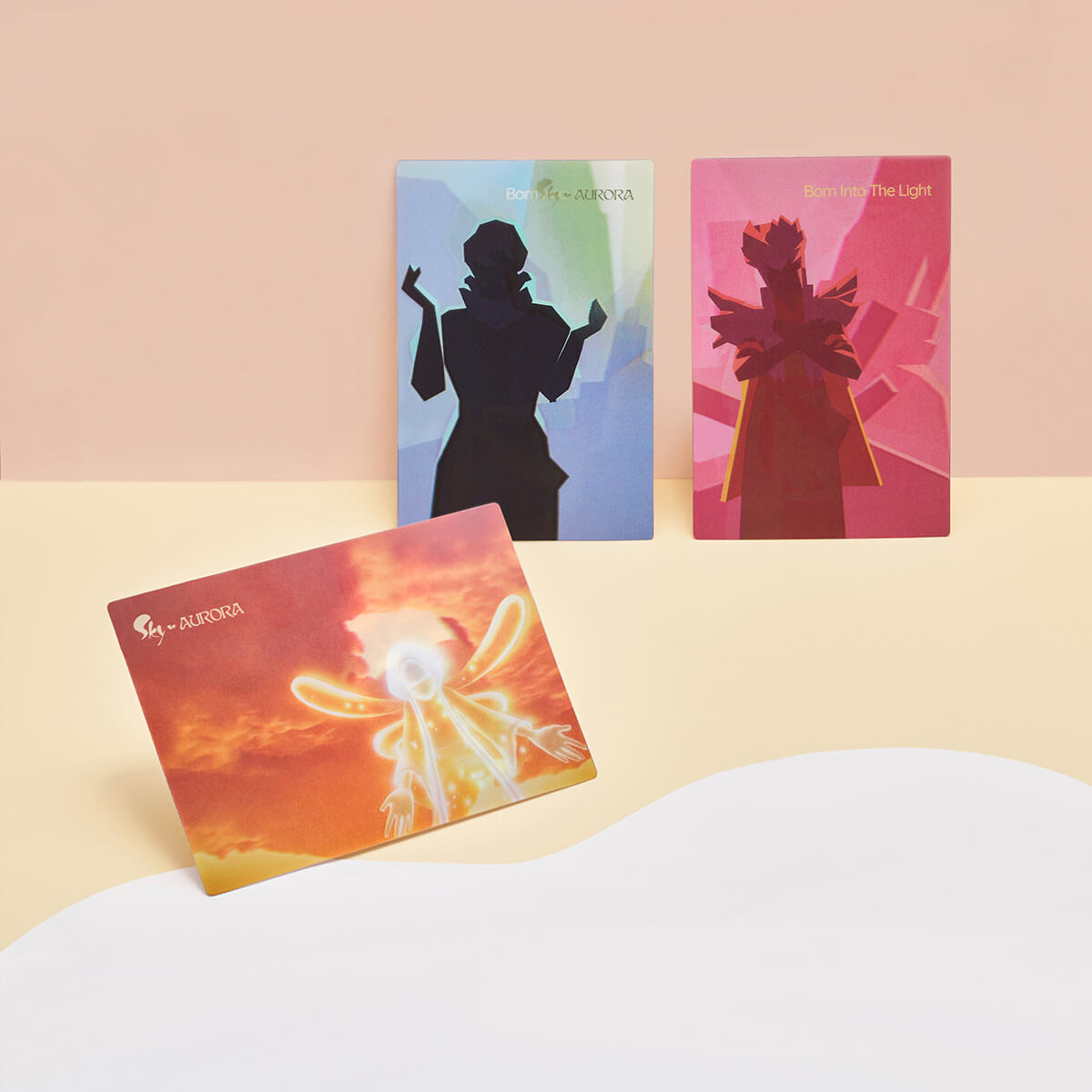 Sky x AURORA Lenticular Postcard Set