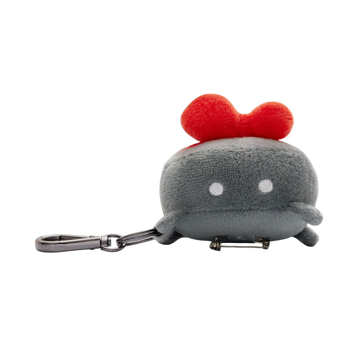 Crab Plush Pin Keychain