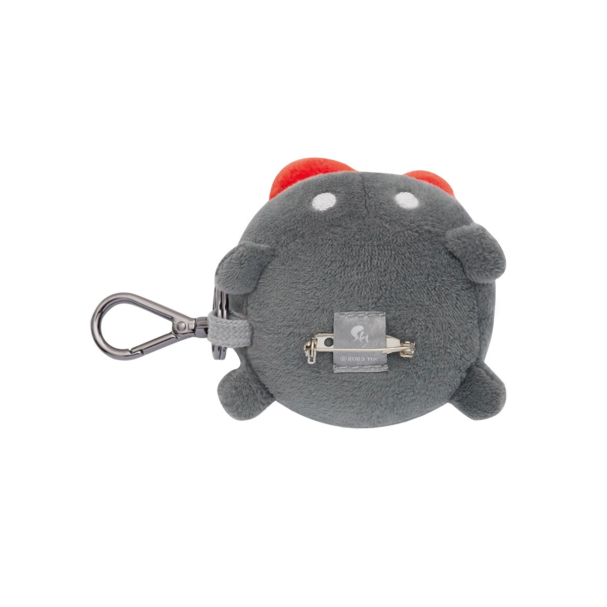 Crab Plush Pin Keychain