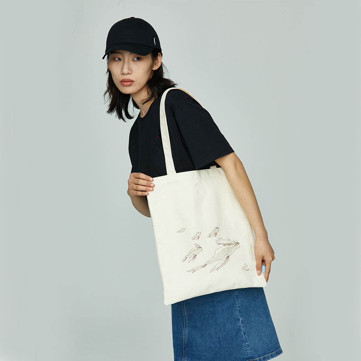 "Ocean meets Sky" Canvas Bag