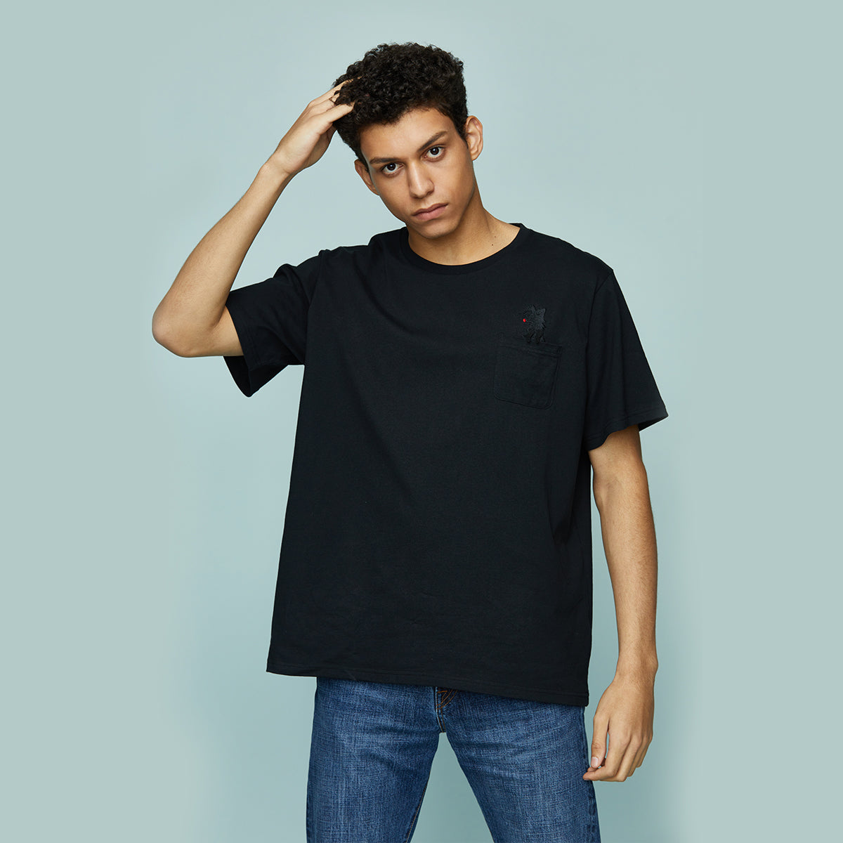 Dark Dragon Pocket T-shirt (7281616388264)